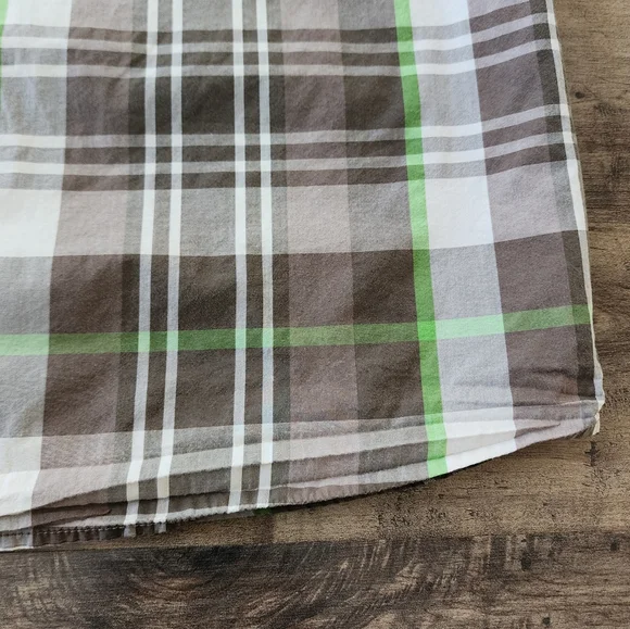 The North Face Men's Plaid Button Down Shirt Short Sleeve Men's Large - Picture 8 of 14